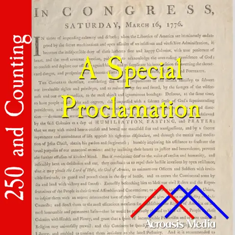 A Special Proclamation–March 16, 1776