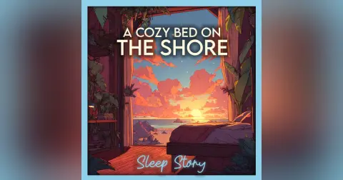 Peaceful Sleep Story for Adults | A Cozy Seaside Bedtime Tale with Soft Waves, ASMR Storytelling, and Gentle Narration
