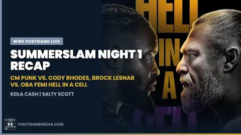 CM Punk vs. Cody Rhodes, Lesnar-Femi Hell in a Cell: SummerSlam Night 1 Recap | WWE Postgame Live