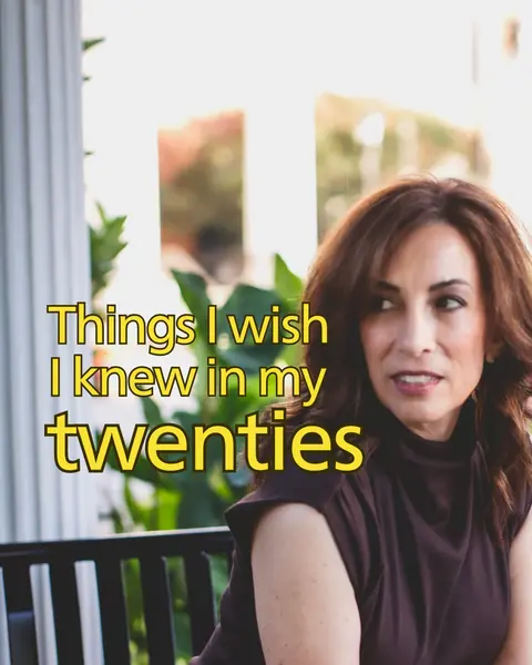 Things I wish I knew in my 20's