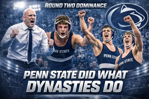 Penn State Keeps Breaking the Field, Brackets Get Wrecked, and Friday Is Coming for Everybody: NCAA Wrestling Session II Recap