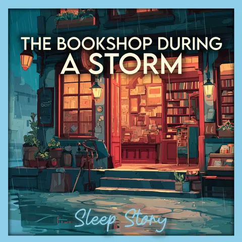 Rainy Bookshop Sleep Story for Adults | Cozy Bedtime Story with Rain, Gentle Fantasy, ASMR Sleep Tale & Deep Sleep Relaxation