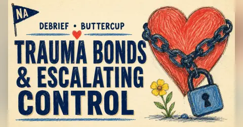 Debrief | Trauma Bonds and Escalating Control in Buttercup’s Story | Domestic Violence
