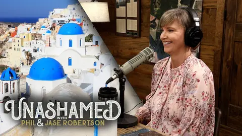 Ep 370 | Missy & Jase Experience Greek Socialism, Facial Profiling & Courageous Underground Churches