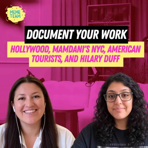 Document for Content: Hollywood, Mamdani, American Tourists, and Hilary Duff