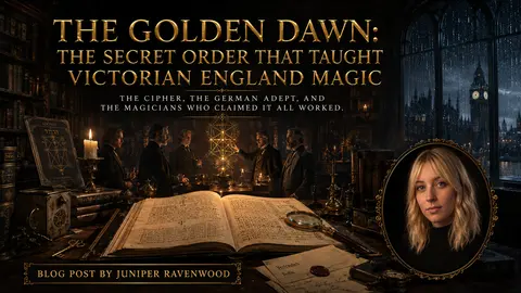 The Golden Dawn: When Victorian Magicians Claimed the Rituals Worked