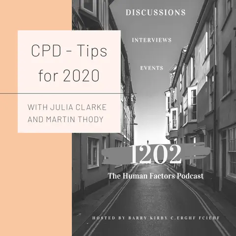 CPD – Tips for 2020 with Julia Clarke and Martin Thody
