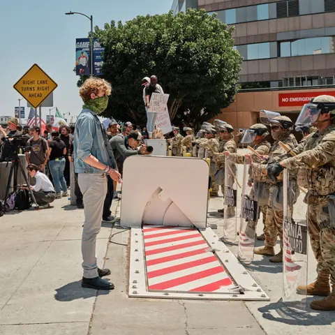 Los Angeles Anti ICE Riots and the California National Guard. Talking with Professor Jack Pitney.