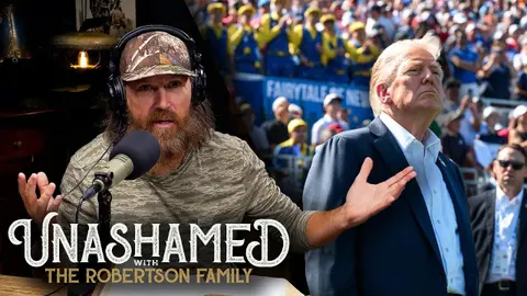 Ep 1192 | Jase Responds to Trump’s Heaven Question: We All Fall Short But Jesus is the Way