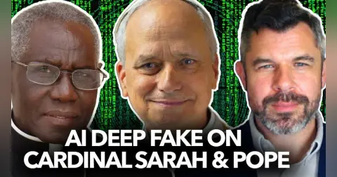 1217: Scandalous AI Deep Fake of Pope Leo and Cardinal Sarah Debunked! – Dr Taylor Marshall - Dr Taylor Marshall