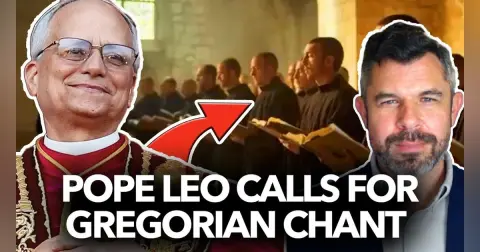1338: Pope Leo Calls for Gregorian Latin Chant – Dr. Taylor Marshall