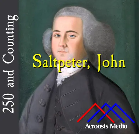 Saltpeter, John–October 21, 1775