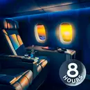 Airplane White Noise Sounds for Sleeping in First Class! | 8-Hour