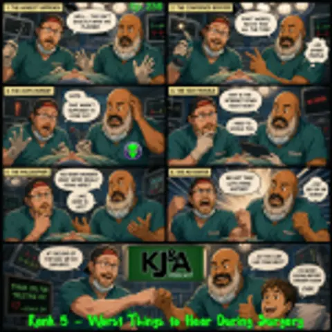 Episode 236: Rank 5 Worst Things to Hear During Surgery