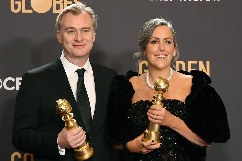 Christopher Nolan and Emma Thomas