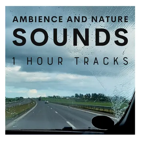 Ambience: Rain on a car window (1 hour)
