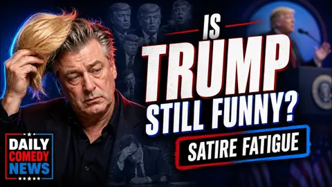 Alec Baldwin says Trump isn't funnier anymore
