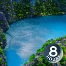 White Noise + Ocean Wave Sounds for Sleeping | 8 Hour