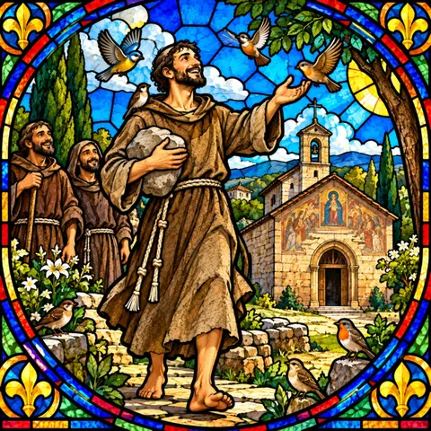 St. Francis of Assisi | From Thieves, Scraps, and Stones... to Singing Like a Bird!