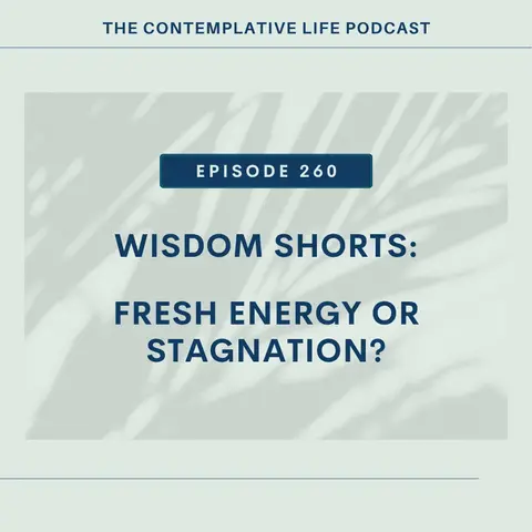 Ep 260 Wisdom Shorts: Fresh Energy or Stagnation