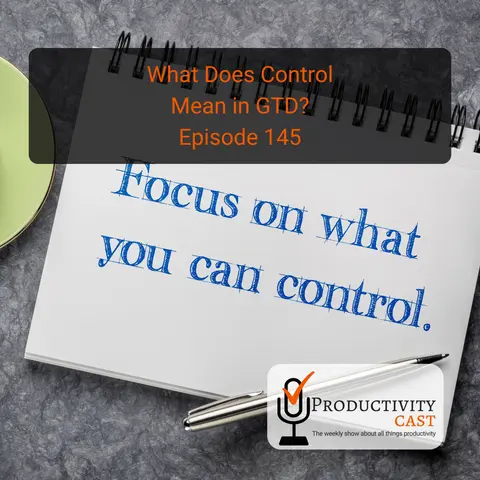 What Does in Control Mean in GTD?