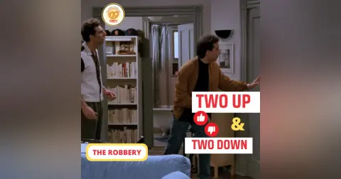 Seinfeld Podcast | Two Up and Two Down | The Robbery
