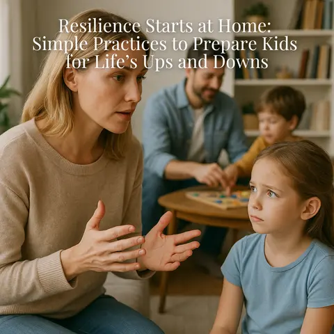 Resilience Starts at Home: Simple Practices to Prepare Kids for Life’s Ups and Downs