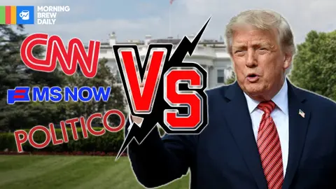 TV networks unite to battle Trump’s White House media ban