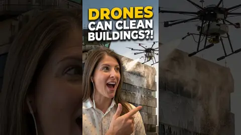 Wait, Drones Can Clean Buildings Now?