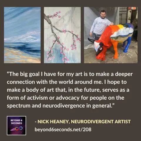 Art, neurodivergence and self-discovery – with Nick Heaney
