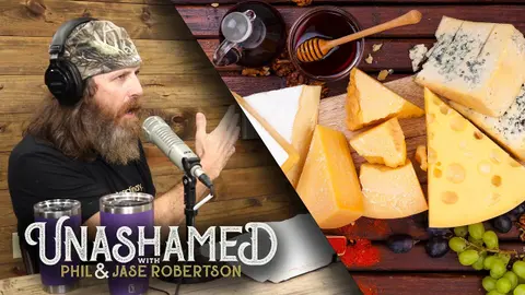 Ep 256 | The Spider in Jase's Belly Button, Phil's Missing Cheese, and Are Kids Accountable for Sin?