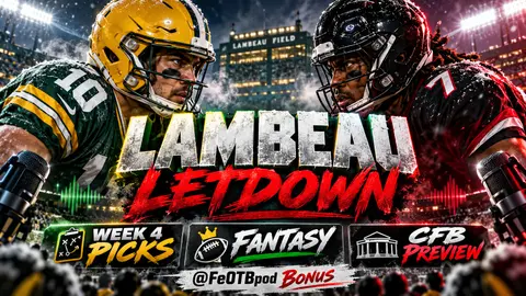 Lambeau Letdown: The Packers Are Broken, CFB Gets Real & Our NFL Picks Roll On