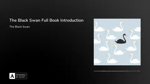 The Black Swan Full Book Introduction
