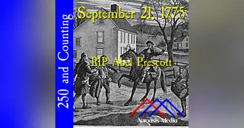 September 21, 1775: RIP Abel Prescott