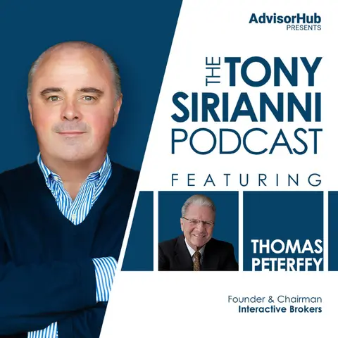 Tony Sirianni with Interactive Brokers’ Founder and Chairman Thomas Peterffy