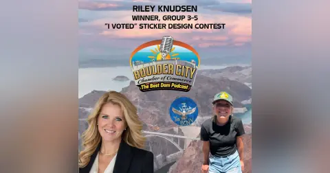 Riley Knudsen: Winner, Group 3-5, “I Voted” Sticker Design Contest