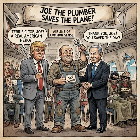 PREVIEW MCS #2456 Joe the Plumber Saves the Plane!