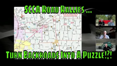 SCCA Road Rallies Turn Backroads Into A Puzzle?