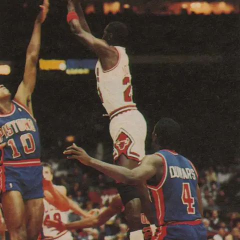 Michael Jordan's fourth NBA season - November 21 through December 4, 1987 - NB88-4