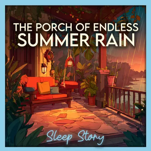 The Porch of Endless Summer Rain | Cozy Bedtime Story for Adults with Gentle Rain Sounds & Soothing Narration ASMR for Insomnia Relief