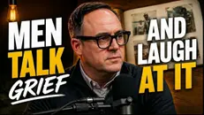 Why Dark Humor Helps When You're Grieving | Dead Dads Podcast | Grief Support for Men