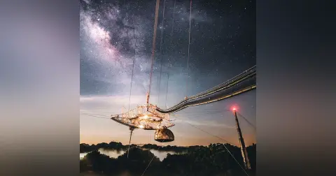 Arecibo Observatory: a scientific giant that fell to Earth