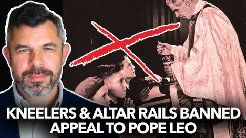 1283: Altar Rails and Kneelers Banned: Priests appeal to Pope Leo! Dr. Taylor Marshall