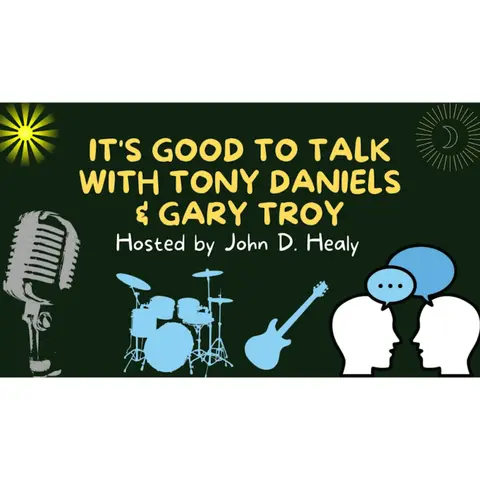 John D. Healy talks with Tony Daniels and Gary Troy | These Times Black Rock Bodge | It's good to talk