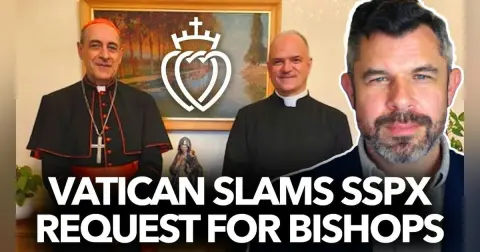 1291: Vatican slams SSPX request for Bishops - Dr Taylor Marshall from Rome