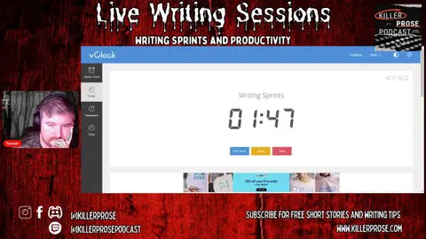 Live writing Sessions