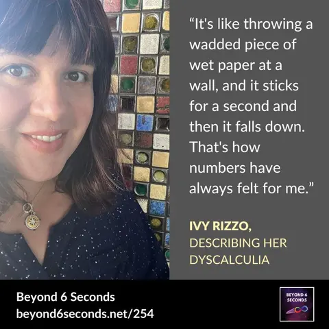 Living with Dyscalculia – with Ivy Rizzo
