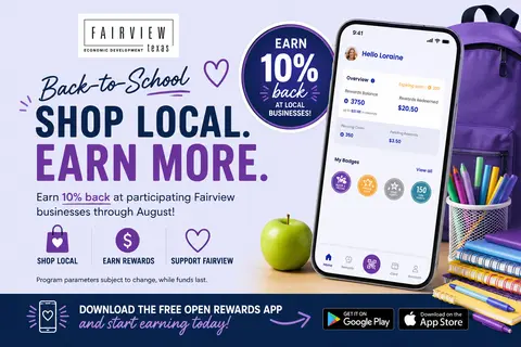 Back-to-School Shopping Just Got More Rewarding in Fairview, Texas