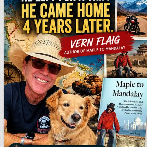 Vern Flaig (Maple to Mandalay)-500 Photos, 4 Years, and the Ultimate Motorcycle Adventure