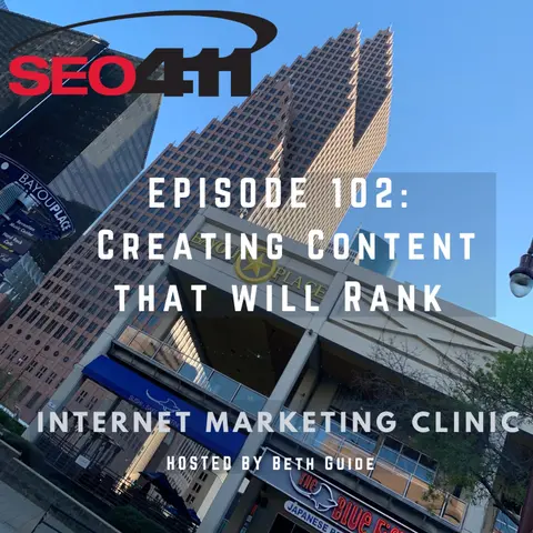 Internet Marketing Clinic – How To Write Content For A Website For Google And SEO